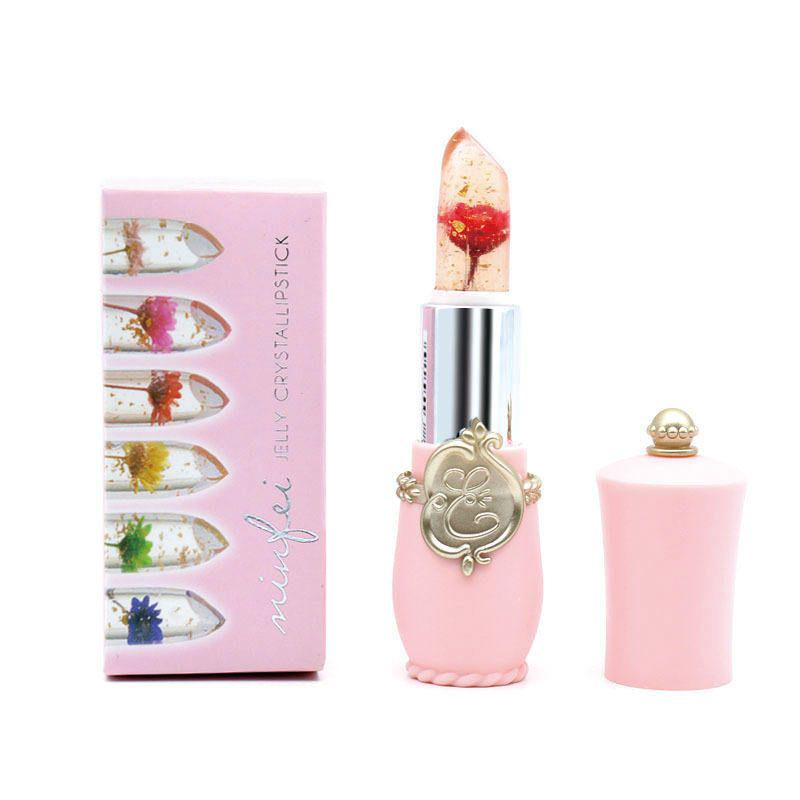 Waterdichte 24 uur Flower Jelly Lipstick 6 kleuren