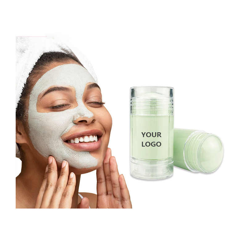 Kleimasker Stick Reiniging Whitening Acne Moddermasker Huidverzorging Lui gezichtsmasker Groene thee Modderstick