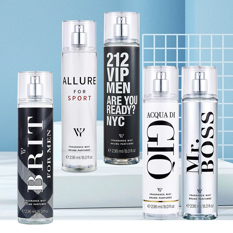 Body Mist 236ml Bloemig Fruitig Origineel Lichaamsgeur Spray Langdurig Geurparfum voor Mannen