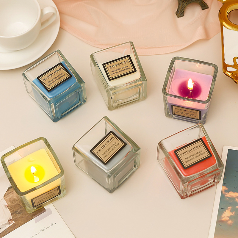 120g Geuren Geurende Geurkaarsen Sterke Geur Langdurige Aromatherapie Jar Kaarsen