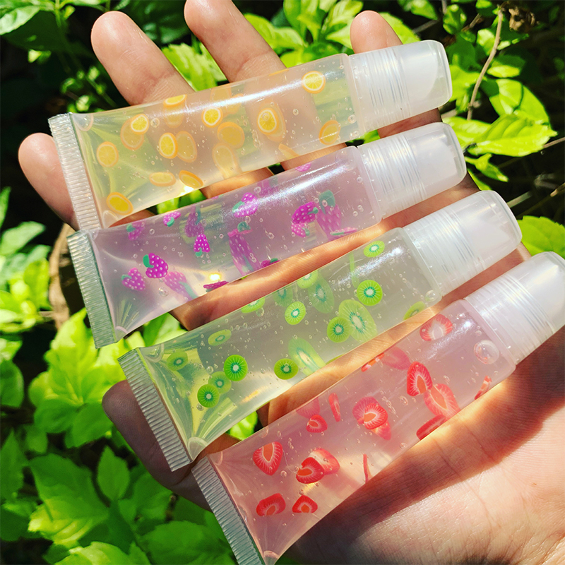 Heldere veganistische lipgloss 12 kleuren