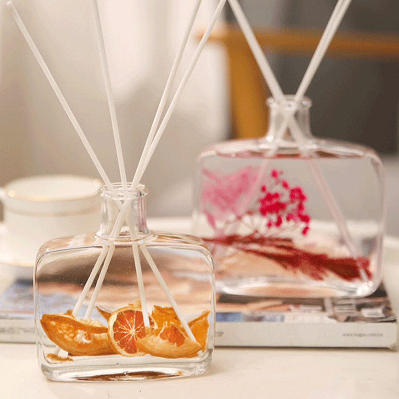 100 ml/200 ml Huisgeur Essentiële Olie Bewaard Droge Bloem Riet Diffuser voor Huisdecoratie Gift