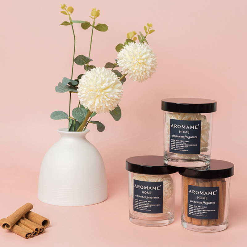 Aroma Diffuser Geur Eliminator Blikken Pot Kristal Steen Droge Bloem Kaneel Diffusers Luchtverfrisser