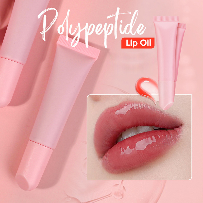 Hydraterende glanzende waterdichte hydraterende sappige lippenbalsem Tint Shea Butter Lipgloss Peptiden Lip Tint