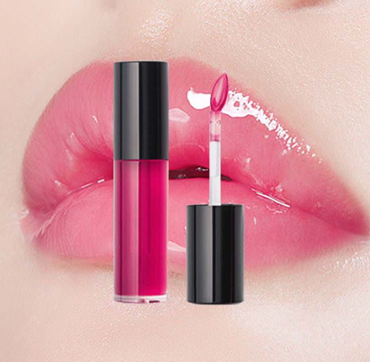 Lip Oil Moisture Tint 100% Veganistisch Glans Natuurlijke organische lipolie 3 kleuren